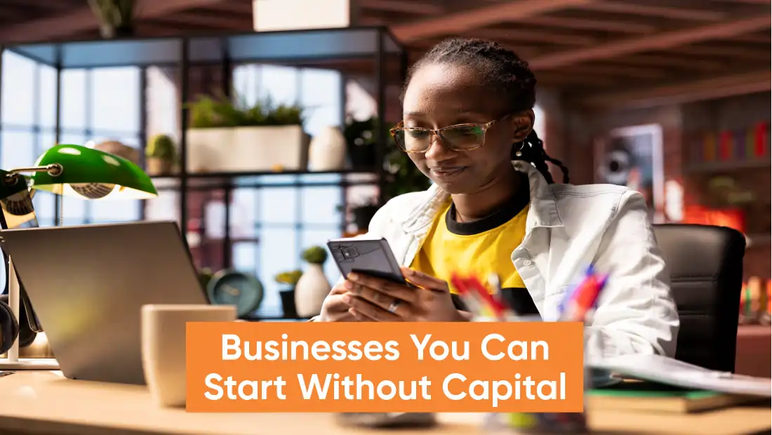 Low capital business ideas in Kenya including freelancing, small trade, and online opportunities