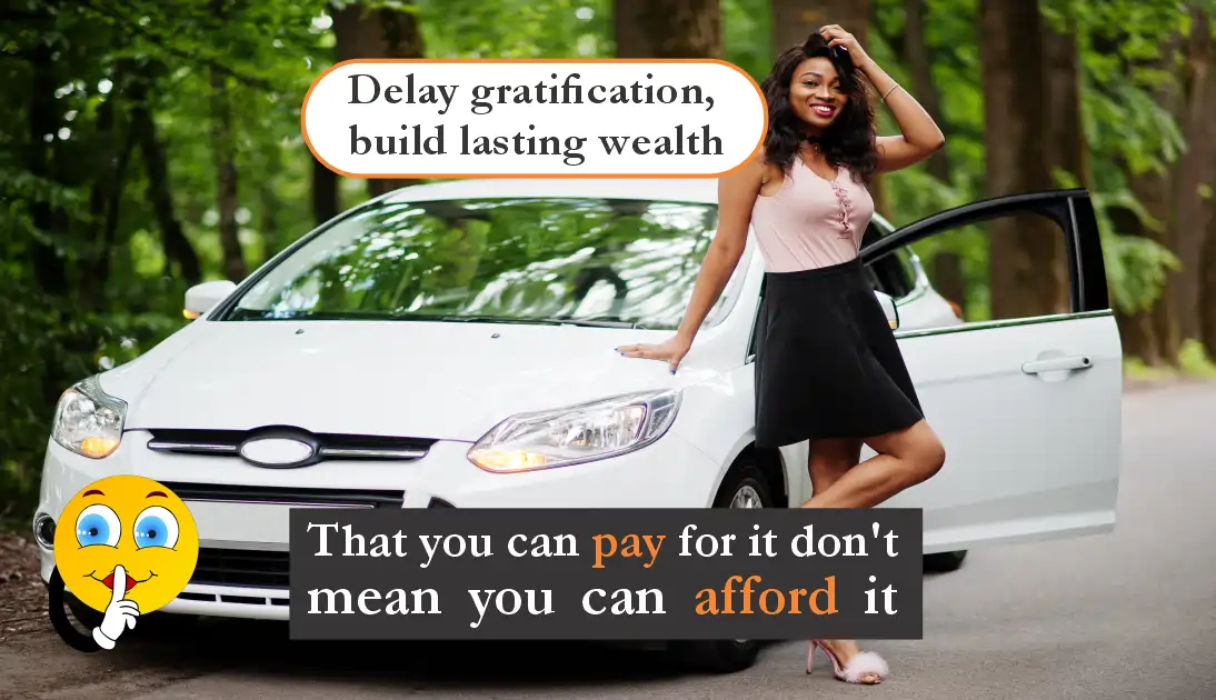 Biblical perspective on delayed gratification and long-term wealth building discipline