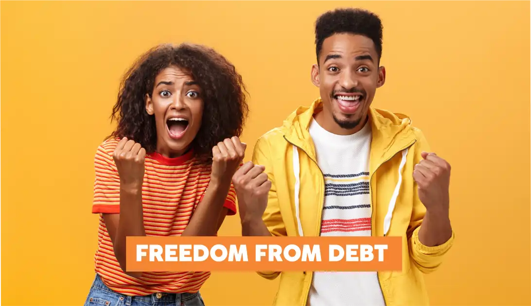 Steps to move from financial stress and debt to financial stability and long-term financial control