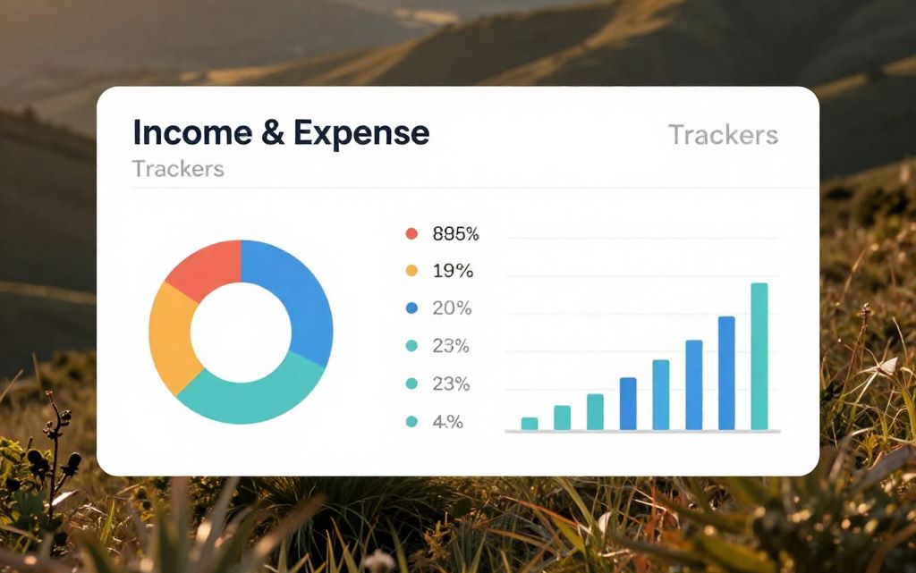 Set Free Capital | Income and Expenses Tracker in the Dashboard 