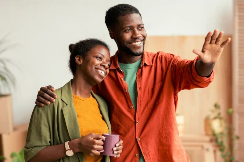 Illustration of how become debt-free and introduce a Savings' culture